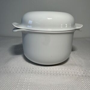 Hutschenreuther‎ Tavola Covered Casserole Dish White Fine China Germany